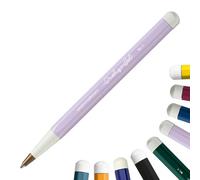 LEUCHTTURM1917 365526 - Penna a sfera con impugnatura girevole n. 1, con inchiostro blu reale, colore: lilla