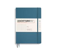 LEUCHTTURM1917 365637 Taccuini Composition B5, Copertina morbida, 123 pagine numerate, Stone Blue, Puntini