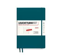 LEUCHTTURM1917 365661 Agenda settimanale e taccuino Composition (B5) 2023, 12 mesi, Pacific Green, tedesco