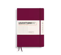 LEUCHTTURM1917 366163 - Taccuino per appunti, B5, copertina rigida, 219 pagine numerate, fogli a puntini, colore rosso vino di Oporto