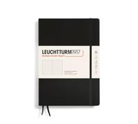 LEUCHTTURM1917 366184 Taccuini Composition B5, Copertina rigida, 219 pagine numerate, Nero, Puntini