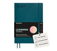 LEUCHTTURM1917 367501 Learning Journal Composition B5, Flexcover, Pacific Green, Inglese