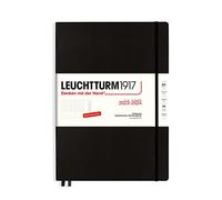 LEUCHTTURM1917 367544 - Agenda settimanale accademica Master (A4+) 2024, 18 mesi, nero, tedesco