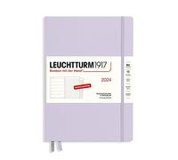 LEUCHTTURM1917 367751 - Agenda settimanale e taccuino Composition (B5) 2024, con quaderno extra per indirizzi e anniversari, 12 mesi, colore: viola