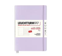LEUCHTTURM1917 367858 Weekly Planner & Notebook Softcover Medium (A5) 2024, 18 mesi, Lilac, English