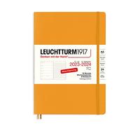 LEUCHTTURM1917 367863 agenda e taccuino settimanale Copertina morbida Medium (A5) 2024, 18 mesi, Rising Sun, Tedesco
