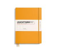 LEUCHTTURM1917 368141 Taccuini Master Slim A4+, Copertina rigida, 123 pagine numerate, Rising Sun, Bianco