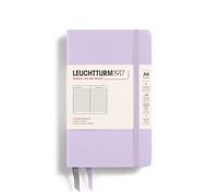 LEUCHTTURM1917 368147 Taccuini Pocket A6, Copertina rigida, 187 pagine numerate, Lilac, Righe