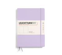 LEUCHTTURM1917 368149 Taccuini Composition B5, Copertina rigida, 219 pagine numerate, Lilac, Bianco