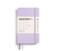 LEUCHTTURM1917 368159 Taccuini Pocket A6, Copertina morbida, 123 pagine numerate, Lilac, Puntini