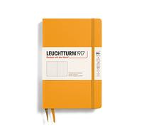 LEUCHTTURM1917 368497 Taccuini Paperback B6+, Copertina rigida, 219 pagine numerate, Rising Sun, Puntini