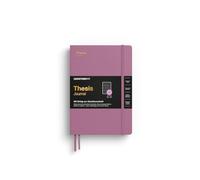 LEUCHTTURM1917 369203 Thesis Journal Medium (A5), Copertina rigida, Dusty Rose, Inglese - Perfetto per lavori scientifici e tesi di laurea.