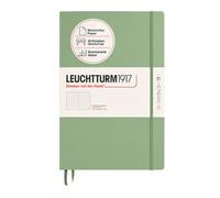 LEUCHTTURM1917 370260 Taccuini Master Classic A4+ Copertina rigida, 233 pagine numerate, Sage, Puntini