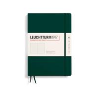 LEUCHTTURM1917 370279 Taccuini Composition B5, Copertina rigida, 219 pagine numerate, Forest Green, Puntini