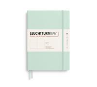 LEUCHTTURM1917 370311 Taccuini Composition B5, Copertina morbida, 123 pagine numerate, Mint Green, Bianco