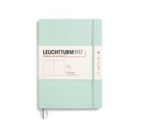 LEUCHTTURM1917 370311 Taccuini Composition B5, Copertina morbida, 123 pagine numerate, Mint Green, Bianco