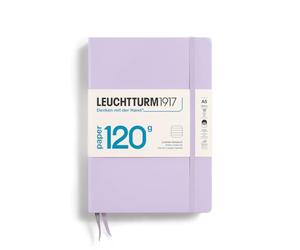 LEUCHTTURM1917 370345 Taccuini Medium A5 120 g/m² Paper Edition, Copertina rigida, 203 pagine numerate, Mint Green, Righe