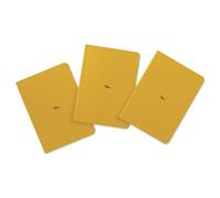 LEUCHTTURM1917 371123 Bullet Journal Pocket, 14,3x10,3 cm, 46 pagine numerate, Puntini, Yellow24, 3-Pz.