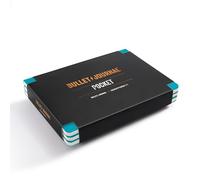 LEUCHTTURM1917 371629 Bullet Journal Pocket, 14,3 x 10,3 cm, 46 lati doppi numerati, a pois, turchese 25, confezione da 3