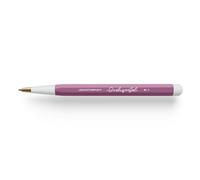 LEUCHTTURM1917 372213 Drehgriffel Nr. 1, biro con inchiostro blu, design premiato, Dusty Rose
