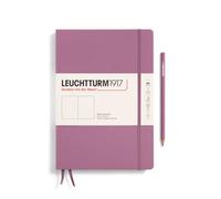 LEUCHTTURM1917 372341 Taccuini Composition B5, Copertina rigida, 219 pagine numerate, Dusty Rose, Bianco