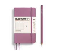 LEUCHTTURM1917 372376 Taccuini Pocket A6, Copertina morbida, 123 pagine numerate, Dusty Rose, Puntini