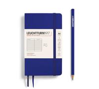 LEUCHTTURM1917 372380 Taccuini Pocket A6, Copertina morbida, 123 pagine numerate, Ink, Righe