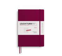 LEUCHTTURM1917 372463 Agenda settimanale e taccuino Composition (B5) 2026, 12 mesi, Port Red, tedesco