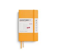 LEUCHTTURM1917 372666 agenda e quaderno settimanale Pocket (A6) 2026, Rising Sun, Inglese