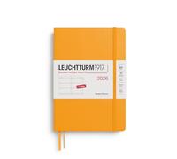 LEUCHTTURM1917 372709 Agenda settimanale 2026, Rising Sun, Inglese