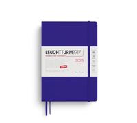 LEUCHTTURM1917 372777 Agenda giornaliera Medium (A5) 2026, Ink, Inglese