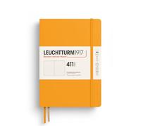 LEUCHTTURM1917 372925 Taccuino 411 Medium A5, Copertina rigida, 411 pagine numerate, Rising Sun, Puntini - Più pensieri, più idee, più ricordi, più pagine