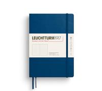 LEUCHTTURM1917 373990 - Taccuino con copertina rigida, formato A5, 251 pagine numerate, indaco, a pois