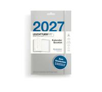 LEUCHTTURM1917 Agenda 2027, planner mensile, formato medio (A5), tedesco, panoramica del calendario 2026/2027/2028, panoramica mensile 12.2026-03.2028