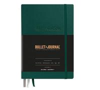 Leuchtturm1917 368952 Bullet Journal Edition 2, Medio (A5), copertina rigida, 206 pagine numerate, verde 23, punteggiato