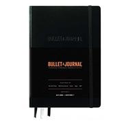 LEUCHTTURM1917 Bullet Journal - Edition 2, Taccuini Medium A5, Copertina rigida 120 g/m² Pagina, Puntini, Nero