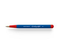 LEUCHTTURM1917 366203 Drehgriffel Nr. 1, Blu Savoia/Rosso - Penna a sfera, Bauhaus Edition