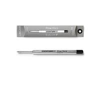 LEUCHTTURM1917 - Ricariche per penna a sfera Parker Style per Drehgriffel Nr 1 - Documento Proof ISO 15727-2 (confezione da 2, punta fine, nero)