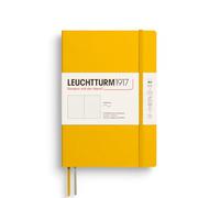 LEUCHTTURM1917 Taccuino Medium A5 Copertina morbida, puntinato, Sunflower | 123 pagine numerate, 2 segnapagina, tasca a soffietto, elastico, carta da 80 g/m², cucito a filo