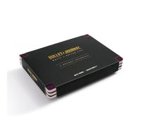 LEUCHTTURM1917 The Official Bullet Journal Pocket Edition, design compatto con copertina flessibile, per diario quotidiano, con 46 pagine piegate in formato A5, confezione da 3 (viola)