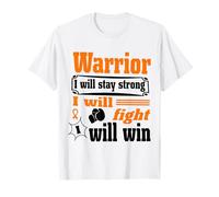 Leukemia Cancer Warrior I Will Stay Strong I Will Fight Maglietta
