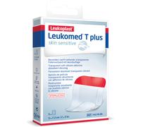 LEUKOMED T PLUS SKIN SENSITIVE MEDICAZIONE POST-OPERATORIA TRASPARENTE IMPERMEABILE CON MASSA ADESIVA AL SILICONE 5X7,2CM 5 PEZZI