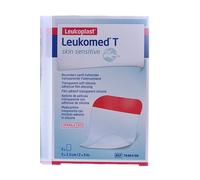 Leukoplast Leukomed T Skin Sensitive Medicazione Trasparente 5 x 7.2 cm, 5 Pezzi