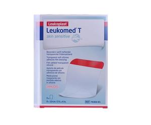 Leukomed T Skin Sensitive Medicazione Post Operatoria Trasparente Con Massa Adesiva In Silicone 8x10 Cm 5 Pezzi