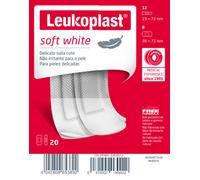 Leukoplast soft white 20 pezzi assortiti