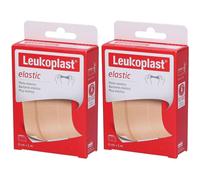 Leukoplast Elastic striscia pretagliata flessibile 2x1 pz Cerotto