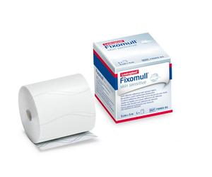 Leukoplast Fixomull Gentle Touch Garza Di Fissaggio Ritagliabile 5mx5cm