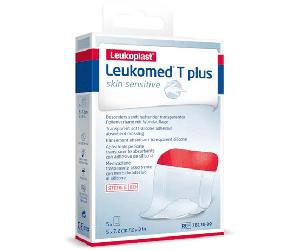 Leukoplast Leukomed T Plus 5x7,2 cm Cerotto Sterile Impermeabile con Cuscinetto Assorbente per Ferite