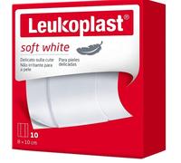 Leukoplast soft white 100 x 8 cm 10 pezzi