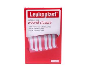 Leukoplast Leukosan - Strip Cerotti elastici per sutura, 12 strisce